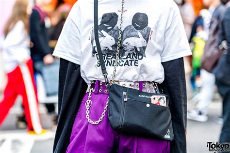 Purple Haired Harajuku Streetwear W Another Youth More Than Dope
