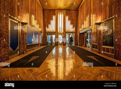 Lobby Chrysler Building Art Deco Lexington Avenue Midtown