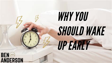 Why Wake Up Early Youtube