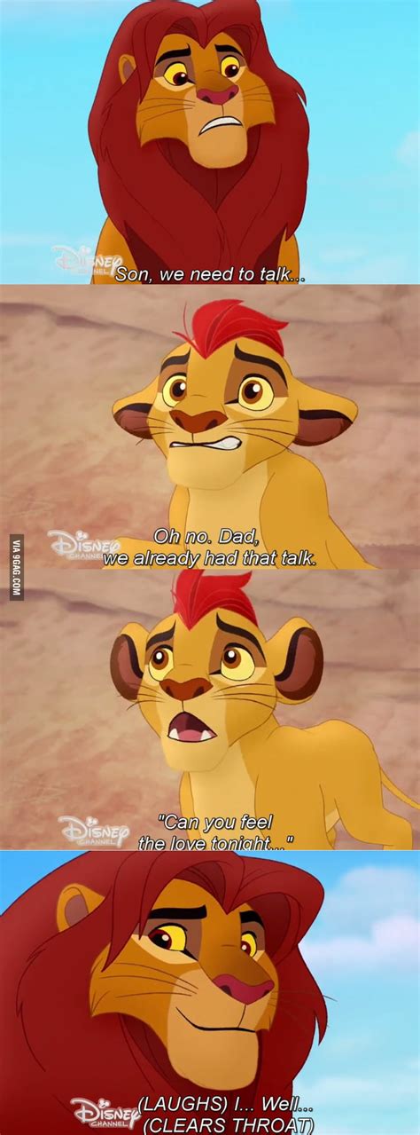 Simba Talking About His Sexy Time With Nala GAG