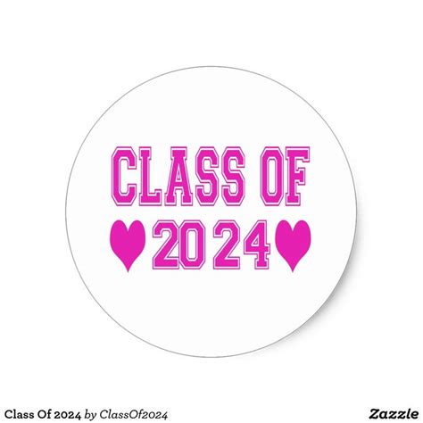 Class Of 2024 School Stickers Labels School Stickers Sticker Labels