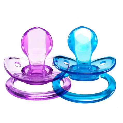 Littleforbig Bigshield Adult Sized Pacifier Candy Gloss Pacifiers Set