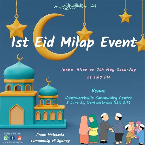2022 Eid Milap Event Mehdavia Community Of Sydney