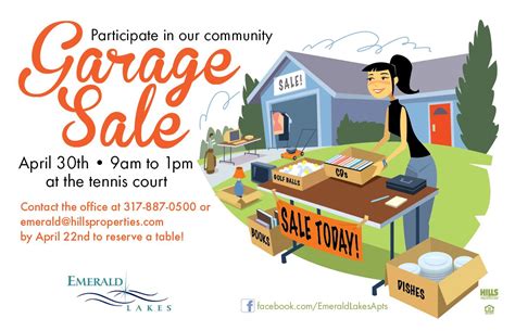 They set their own prices for their merchandise and all participants will receive: Garage Sale (With images) | Community garage sale ...