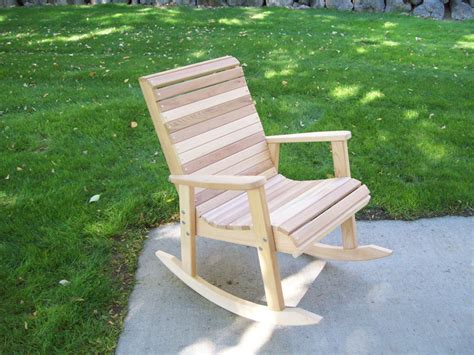 Wood Country Tandl Rocking Chair Wooden Lawn Chairs Wooden Rocking