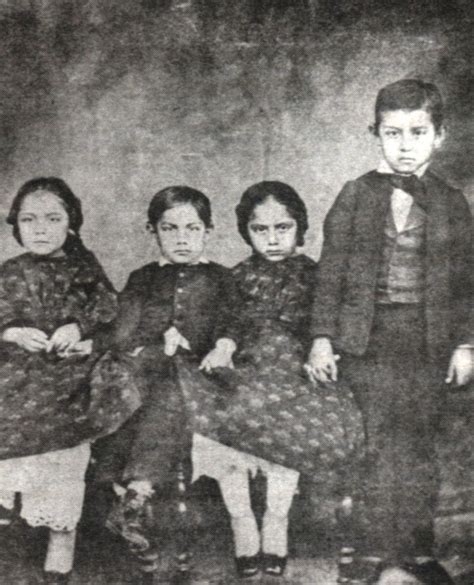 Los Hijos Pequeños De Benito Juárez Y Margarita Maza De Juárez María
