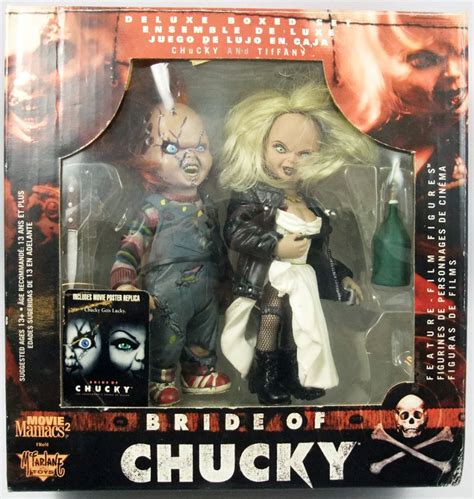 Bride Of Chucky Mcfarlane S Movie Maniacs 2 Chucky And Tiffany