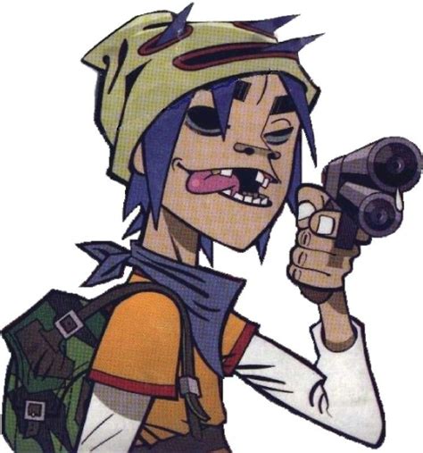 Gorillaz 2d Phase 1 6 His Real Name Is Stuart Pot His Last Name Was