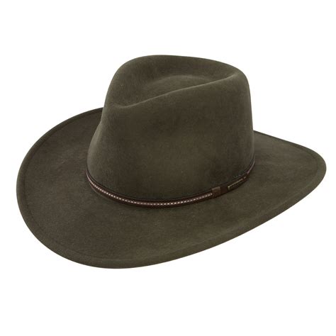 Stetson Gallatin Crushable Wool Hat Sage In 2020 Cowboy Hats Mens