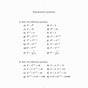 Exponential Equations Practice Pdf
