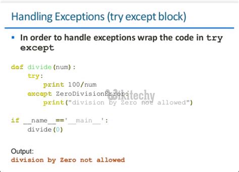 Errors And Exception Handling In Python Learn Paayi Tutorials Vrogue