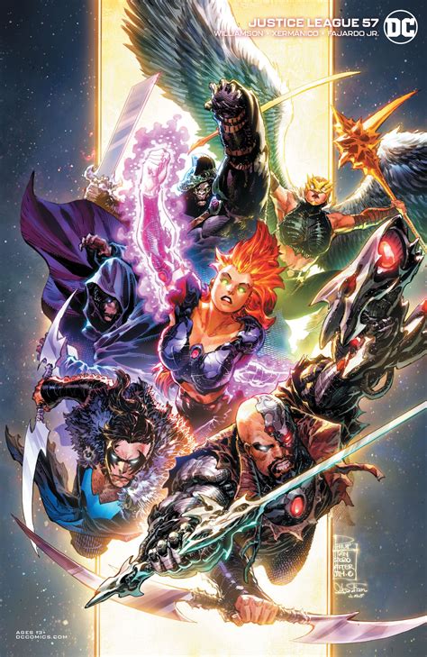Justice League 57 5 Page Preview And Covers Released By Dc Comics