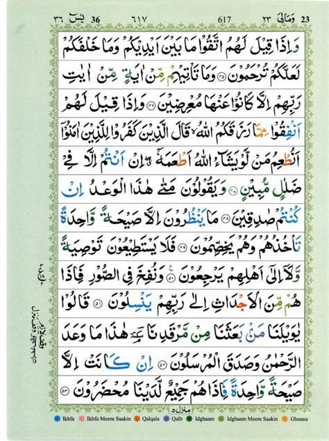 Quran With Tajwid Surah 36 ﴾القرآن سورۃ يس﴿ Yaseen Yasin 🙪 Pdf