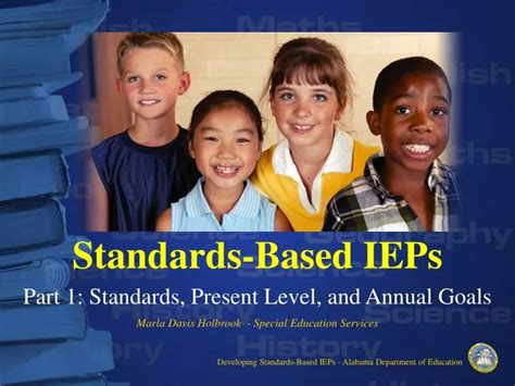 PPT Standards Based IEPs Part 1 Standards Present Level And Annual