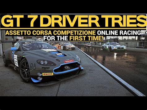 Assetto Corsa Competizione Gran Turismo 7 Driver Tries ACC Online