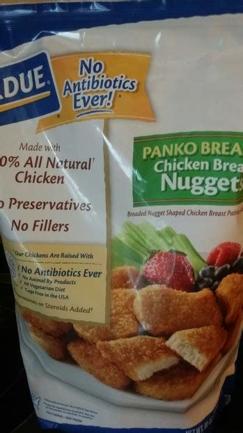 Take a second and visit me on facebook, leave a comment, or send me a note. Review of Perdue Panko Breaded Chicken Breast Nuggets