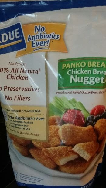 Place in oven and bake for 30 minutes until coating is golden brown and crispy and chicken is cooked through. Review of Perdue Panko Breaded Chicken Breast Nuggets