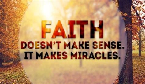 Faith Makes Miracles Christian Inspirational Images