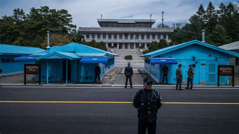 North Korean Soldier Defects Through Dmz And Gunfire Erupts The New York Times