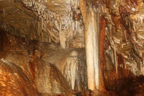 Stalactites In Cave Of The Mounds Wisconsin Image Free Stock Photo
