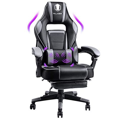 killabee massage gaming chair racing computer desk office chair high back swivel recliner chair