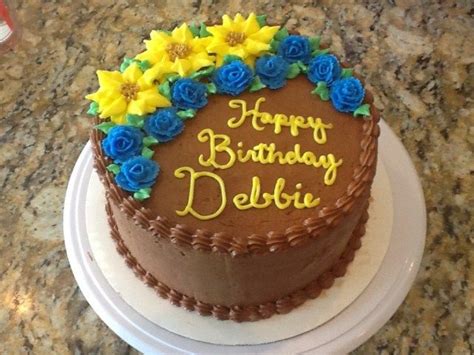Awesome Image Of Happy Birthday Debbie Cake Entitlementtrap Com Birthday Cakes For Teens