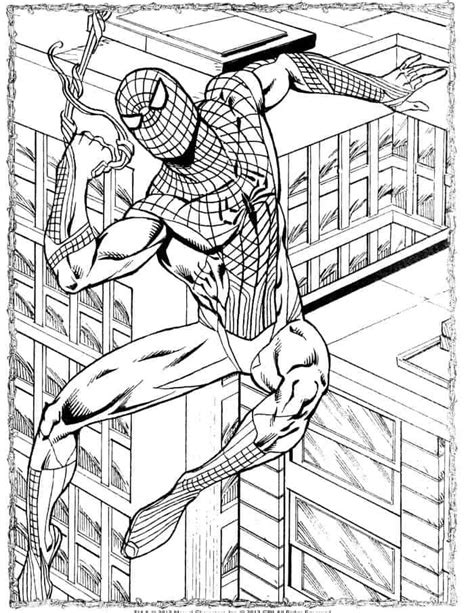 Spiderman 3 Coloring Pages Printable Color