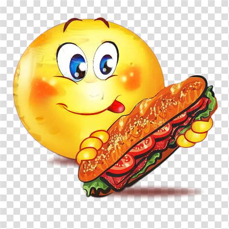 Junk Food Emoji Emoticon Smiley Eating Sticker Cheeseburger
