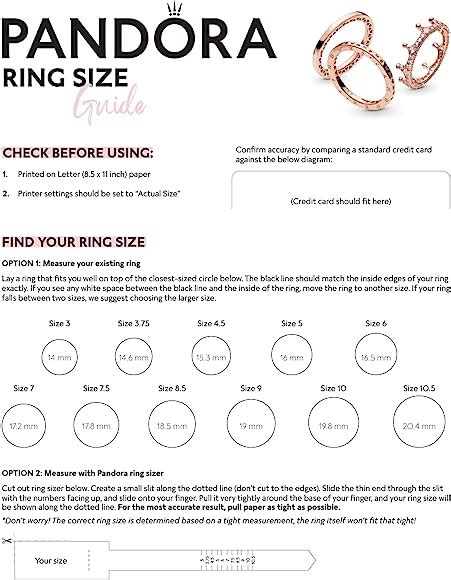 Discover 148 Pandora Ring Sizes Uk Latest Vn