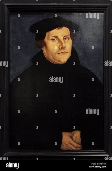 Martin Luther 1483 1546 German Monk Icon Of The Protestant