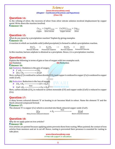 Ncert Solutions For Class Science Chapter In Pdf For