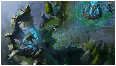 Check Out Some Summoners Rift Concept Art League Of Legends ビジュアル