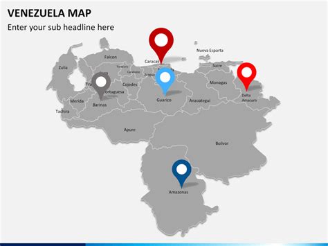 Powerpoint Venezuela Map