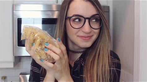 Asmr Cooking With Gibi Making Your Pasta Fancy Youtube