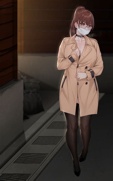 Naked Coat Danbooru