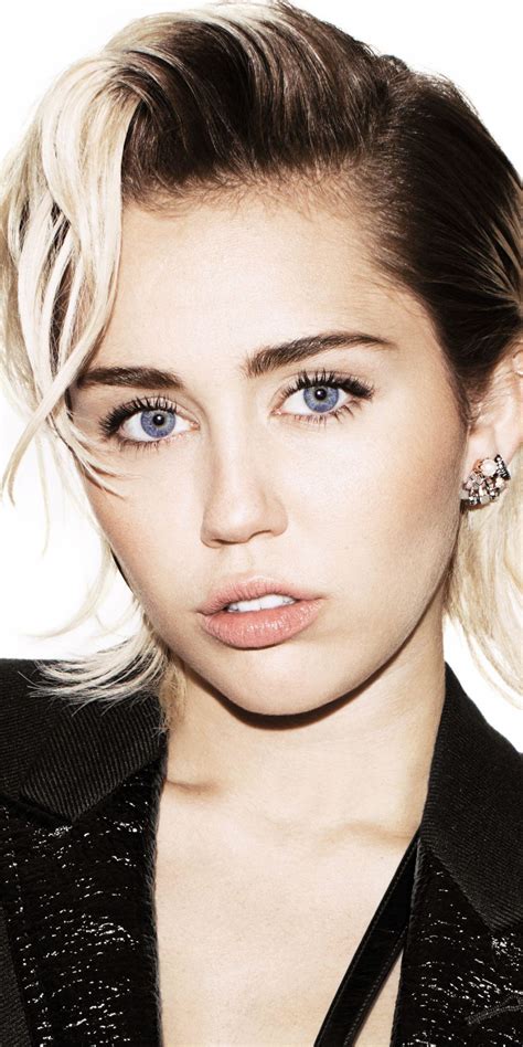Download Blue Eyes Miley Cyrus Actress 1080x2160 Wallpaper Honor 7x