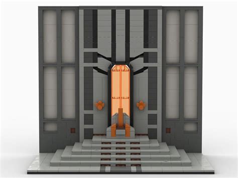 Lego Moc Mandalore Throne Room By Enfurnoh Rebrickable Build With Lego