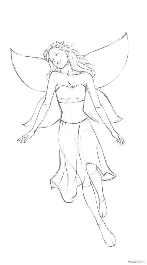 How To Draw A Simple Fairy 8 Steps With Pictures Wikihow