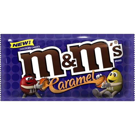 Mandms Caramel Chocolate Candy Singles Size Candy Pouch Shop Candy At