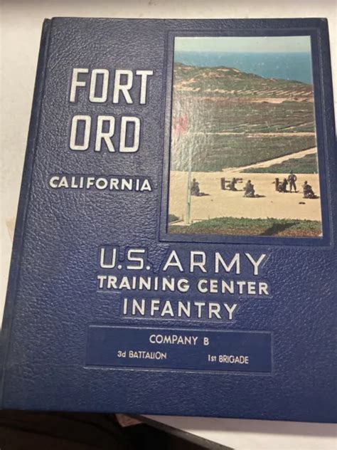 Fort Ord California Us Army Training Center Infantry Company B 3d