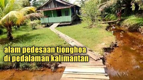Suasana Tenang Dan Damai Perkampungan Tionghoa Di Kalimantan Youtube
