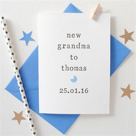 Discover delightfully designed grandparents cards on zazzle today! Personalised New Grandparents Card By The Two Wagtails | notonthehighstreet.com