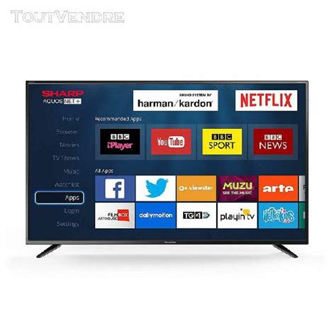Tv Led Full Hd 102 Cm 40 Pouces Smart Tv Sharp Lc 40fk5342 En France
