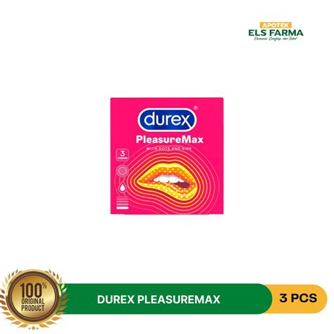 Jual Kondom Durex Pleasuremax Isi 3 Pcs Shopee Indonesia
