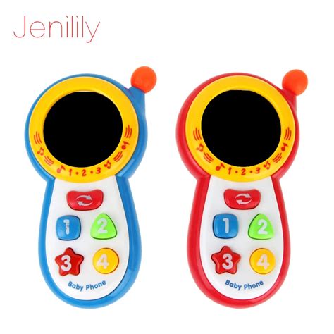 Electronic Toy Phone For Baby Mobile Cellphone Educational Learning