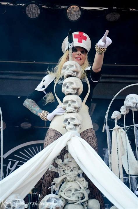 Maria Brink Blood Spilling Blood At Uproar Festival 2012 With Maria
