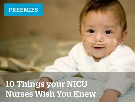 How To Survive The Nicu The 10 Things Your Nicu Nurses Wish You Knew