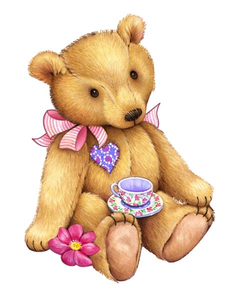 Tea Clipart Teddy Bear Tea Teddy Bear Transparent Free For Download On