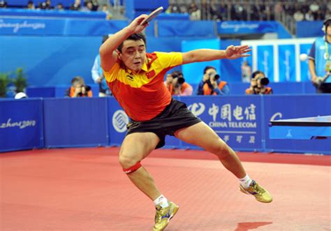 Available in different colours and sizes. China's defending champions down in Asiad table tennis