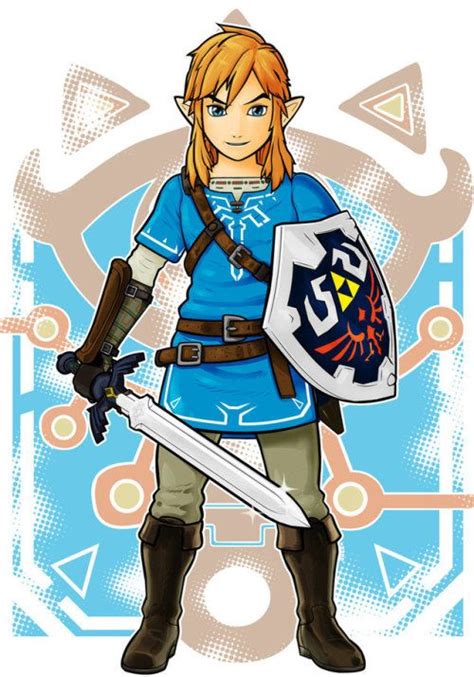 Link Breath Of The Wild Art By Terry Huddleston Fb Breath Of The